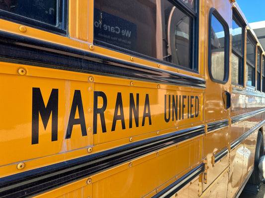 View Our School Bus Lettering Work